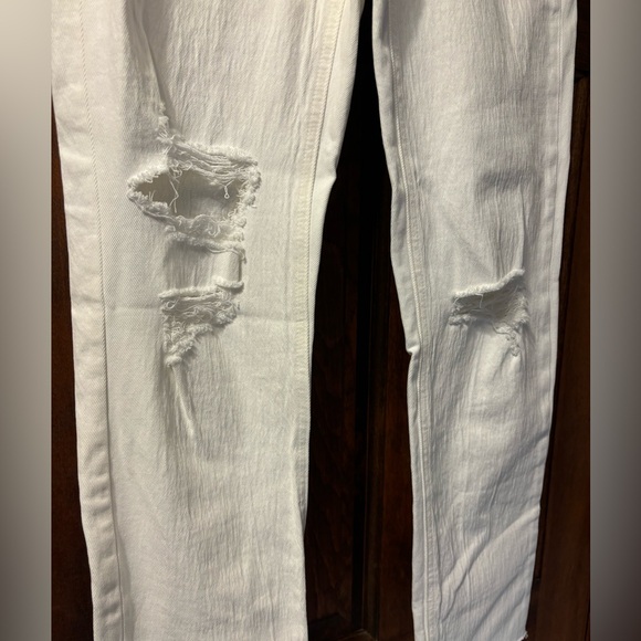 Gap Cheeky Straight High Rise White Jeans 2 26 - Picture 2 of 8